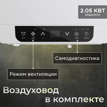 Мобильный кондиционер Breeon BPC-07TDR