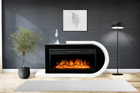 Портал Royal Flame Basel R/L Белый с черным Портал Royal Flame Basel R/L Белый с черным